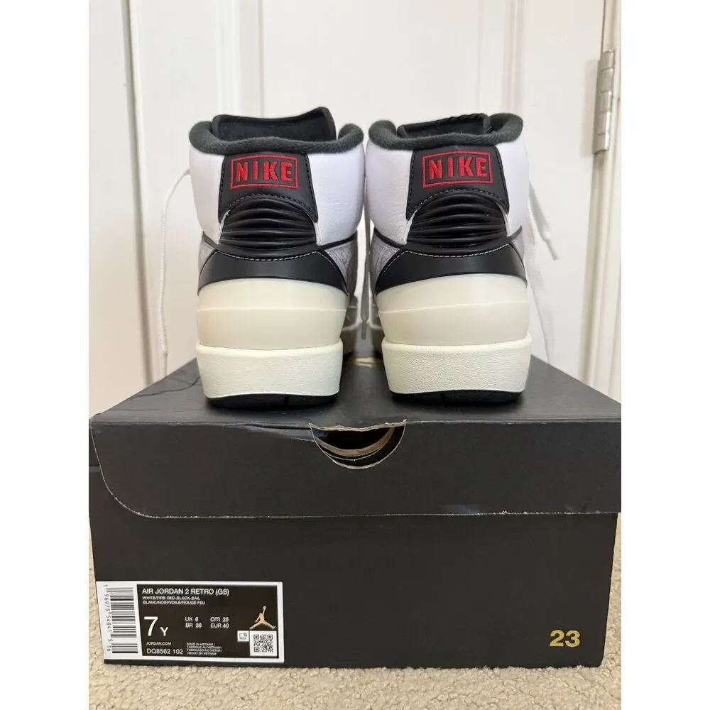Air Jordan 2 Retro GS 'Python' Youth Size 7 DQ8562 102